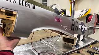 Hangar 9 P-51 60CC Electric Conversion UPDATE!!! WATCH PART 2!!