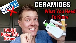 CERAMIDES Explained - The Best Ceramide Moisturizer (CeraVe Free)