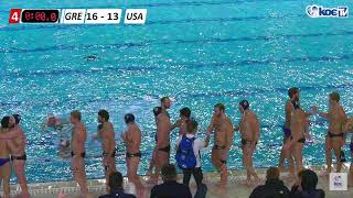 GRE - USA | Men's Water Polo | Volos (GRE)