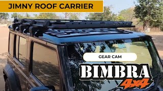 Bimbra 4x4 Roof Carrier for Jimny |Best Jimny Modifications in Telugu | Roof Rack #gearcam #jimny