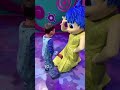 Joy made a new best friend at Disney 🤗💙 #insideout2 #fun #movie #emotional #shorts #love #friends