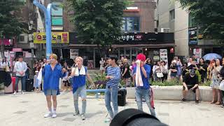 180609 ACE Hongdae Busking | Playing With Fire Cover