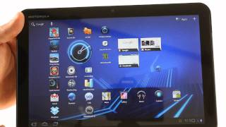 Motorola XOOM user interface demo