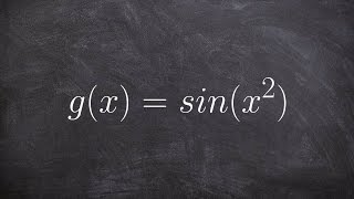 How to use the chain rule with trigonometric functions