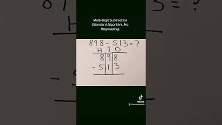 Multi-Digit Subtraction (Standard Algorithm, No Regrouping)