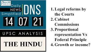 THE HINDU Analysis, 14 July 2021 (Daily Current Affairs for UPSC IAS) – DNS