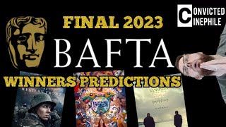 FINAL BAFTA FILM AWARDS WINNERS PREDICTIONS 2023