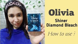 Olivia Shiner Diamond Bleach | How to bleach face at home #shorts Mixed Bag