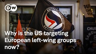 What is Germany's 'Antifa-Ost' and why did the US put them on a terror list with Hamas and ISIS?