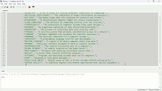 30-word dictionary using Python