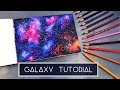 How to Draw a Galaxy | Coloured Pencil Tutorial