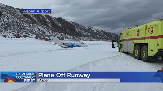 Crews Hope To Have Aspen Airport Open Soon After Plane Goes Off The Runway