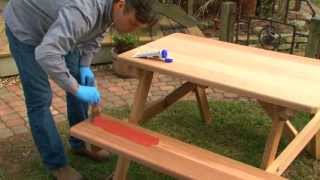 Easily Stain Your Outdoor Furniture | Thompson's WaterSeal Easy Stain