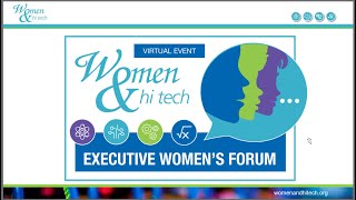 Women \u0026 Hi Tech's Executive Women's Forum: Let’s Talk About Your Cyber Hygiene