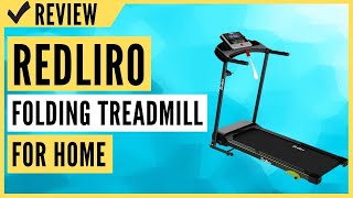 REDLIRO Folding Treadmill for Home Jogging/Walking Review