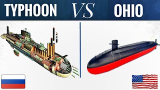 Typhoon VS Ohio Class Submarine | USA VS RUSSIA Navy