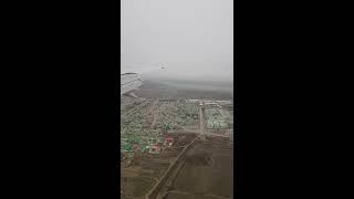 Turkmenistan Airlines - Amritsar to Ashgabat - Landing in Ashgabat