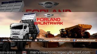 Forland M3 Double Cab Dropside Cargo Truck