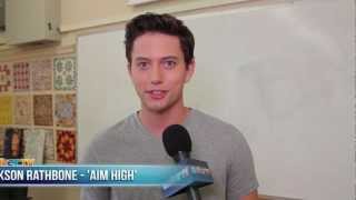 Jackson Rathbone \u0026 Aimee Teegarden on Set of \