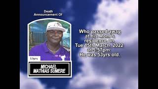 Michael Mathias Sumere short