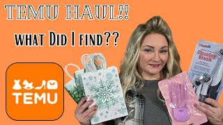 TEMU HAUL❄️ Shop With ME❄️#temu #temuhaul #temufinds #christmasfinds #giftideas #dupes #beauty