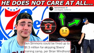 Ben Simmons & Rich Paul Are "Willing To Lose Up To $1.3 Million" For Skipping Sixers Training Camp