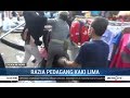 Razia PKL Tanah Abang Berlangsung Ricuh