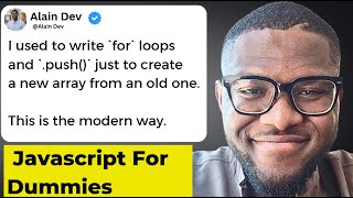 Stop Using for Loops to Transform JavaScript Arrays (Use .map() Instead)