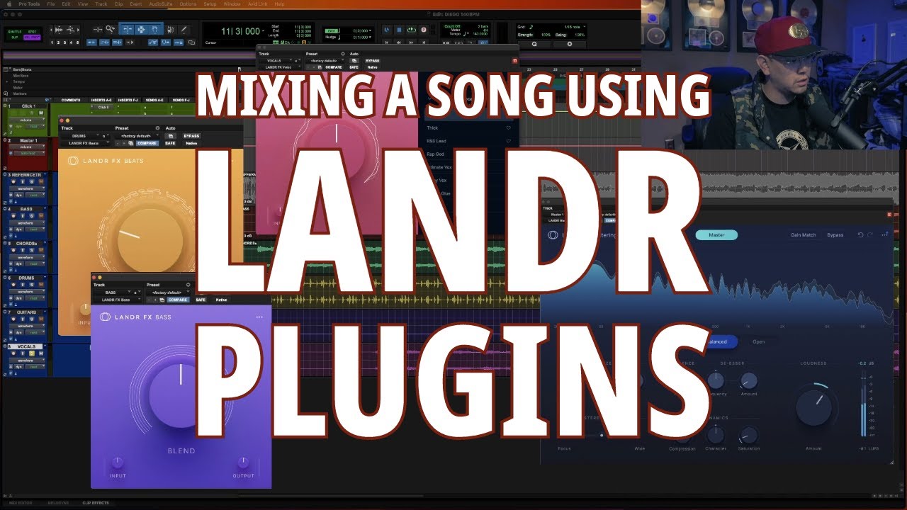 Mixing From Scratch With Landr Plugins Youtube