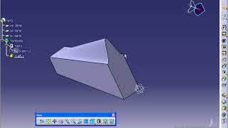 65 Variable Angle Draft || CATIA V5 Tutorial