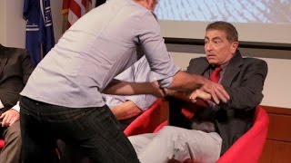 A Roomful Of People Condemn 5 Innocent Men