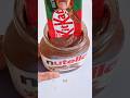 Nutella & KitKat Dipping Chocolate | Satisfying