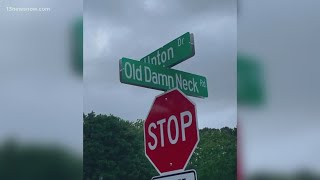 Fixing profane typo on Old Dam Neck Road sign costs Virginia Beach $556