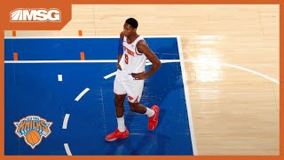 Why RJ Barrett Thinks Having No Fans May Be An Advantage | New York Knicks