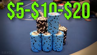 Playing $10-20 at Wynn | Poker Vlog #124