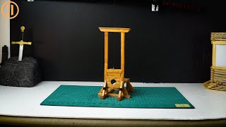 DIY How To Make Mini Guillotine From Popsickle Stick