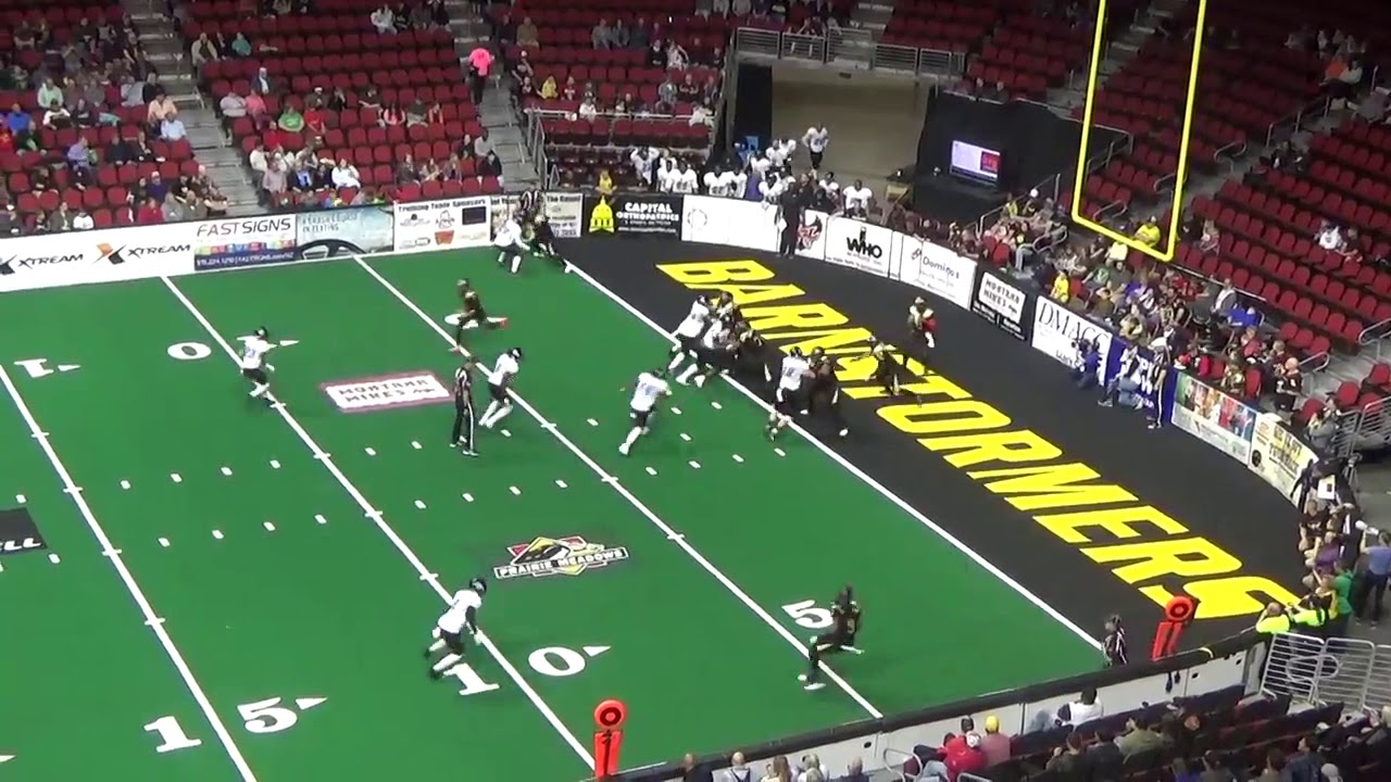 Full Defensive Iowa Barnstormers Game - YouTube