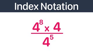 Index Notation | GCSE Maths