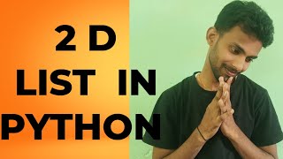 🔹 Python 2D Lists Explained in 5 Minutes | Beginner-Friendly Guide📝 #python,#programming steps,