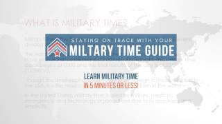 Learn and Convert Military Time