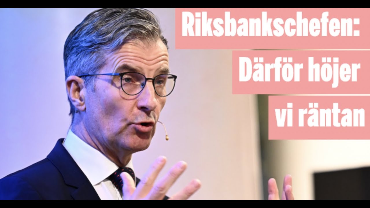 Riksbanken Höjer Räntan Till 3 Procent - YouTube