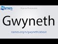 How to Pronounce Gwyneth