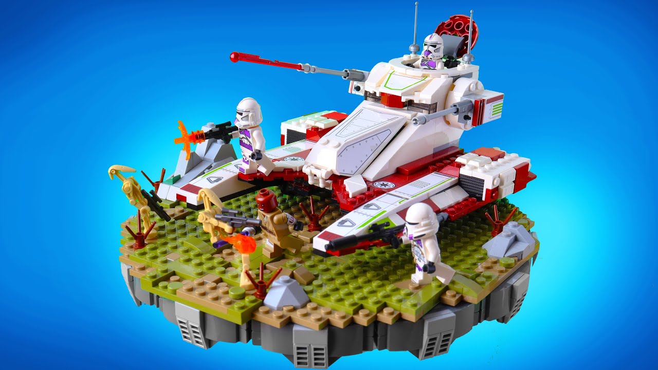 Lego Star Wars Clone Wars Diorama Moc Brick Finds Flips
