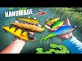 PIKE FISHING: Handmade vs Factory Lures 🔥 (Crazy action!!!)