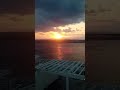 沖縄県瀬長島　ウミカジテラス　ジャンボジェット　夕陽