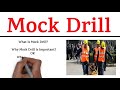 how to conduct mock drill at work site what is mock drill purpose benefits safety mock drill