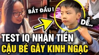 Thử TRÍ THÔNG MINH của cháu trai 5 tuổi, phản xạ cậu bé khiến cả nhà KINH NGẠC | Tin 3 Phút