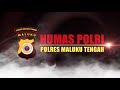 patroli kamtibmas sekaligus kunjungan kerja kapolres malteng ke polsek seram utara barat.