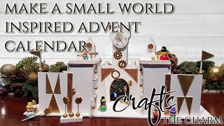 Finish our family keepsake advent calendar with a Disney's Small World theme!