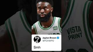 Jaylen Brown angry Kevin Durant Trade Boston Celtics NBA Kevin Durant Boston Celtics Trade Tatum